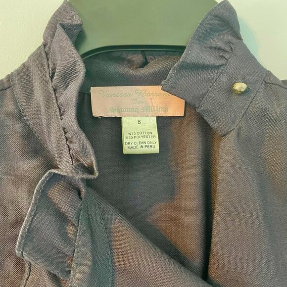 Vanessa Barrantes Navy Dress - Picture 7 of 7